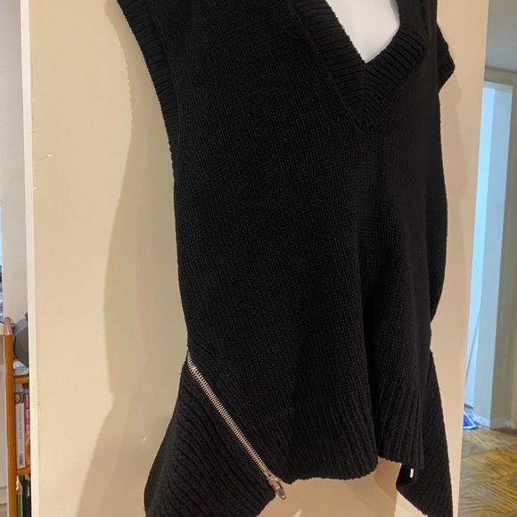 Alexander Wang Zip Back Sleeveless Sweater - Picture 6 of 13
